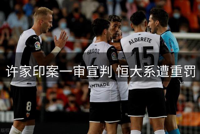 许家印案一审宣判 恒大系遭重罚
